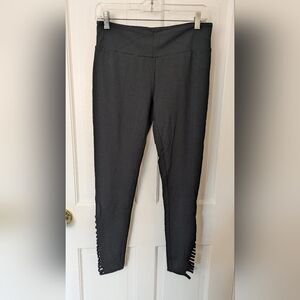 NWT Chaser Revolve Black Leggings Side Cutouts Women's Size Medium